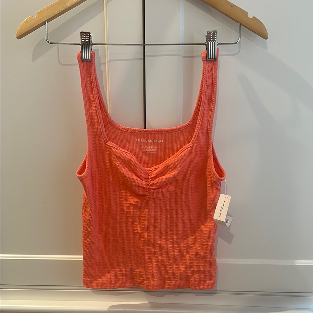 American Eagle Outfitters Vibrant Orange Top
